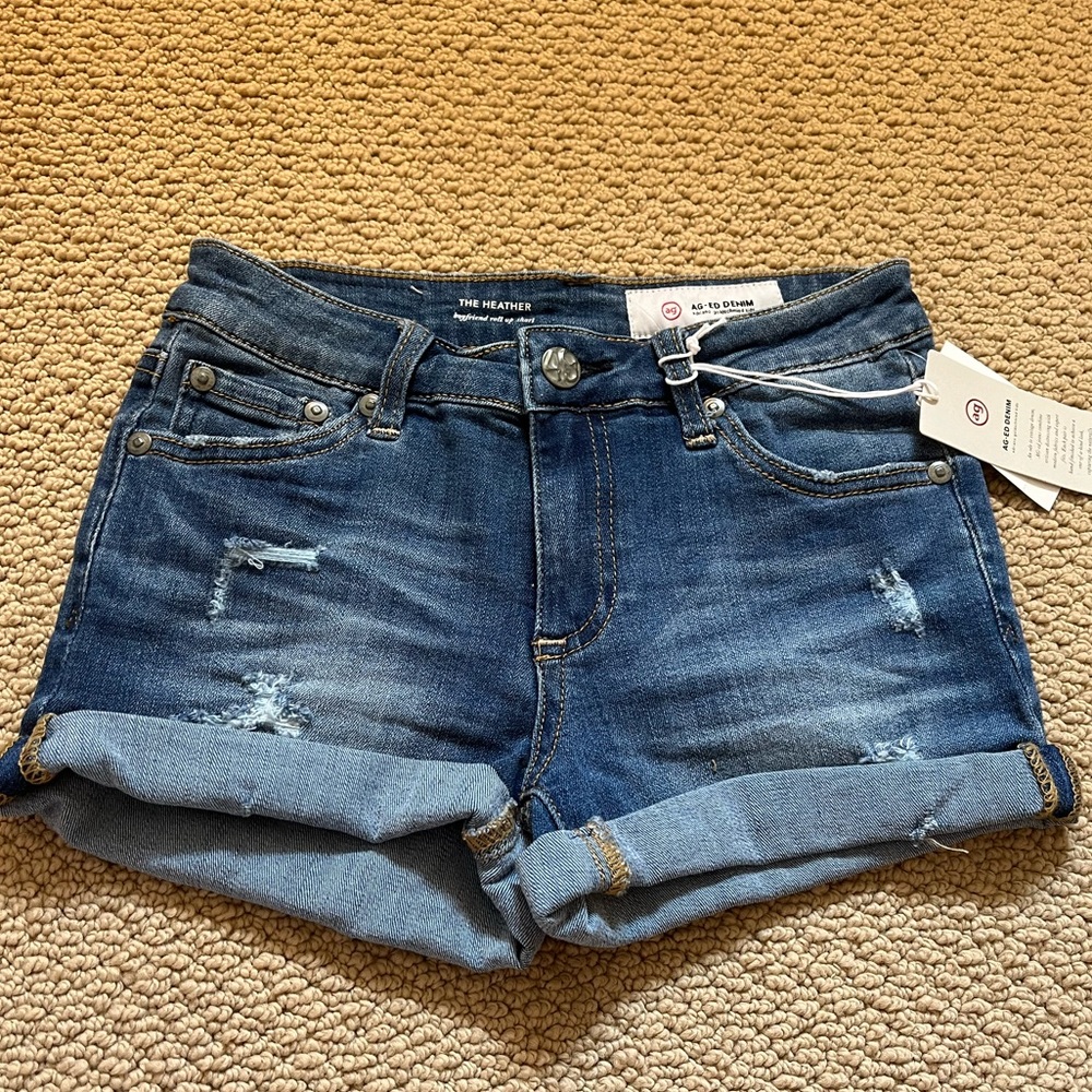 AG-ED Denim brand new, never been worn, with tags shorts!